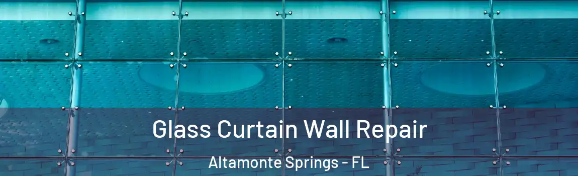 Glass Curtain Wall Repair Altamonte Springs - FL